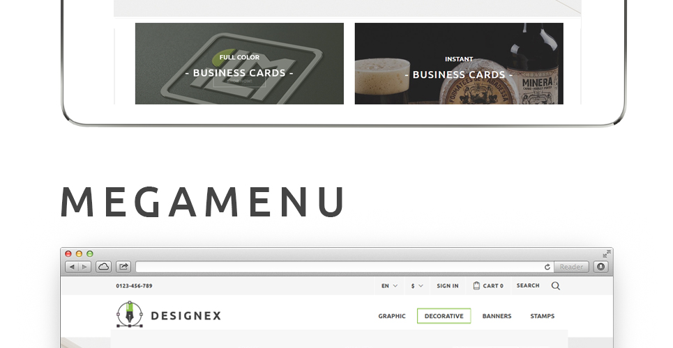 корпоративный дизайн тема prestashop