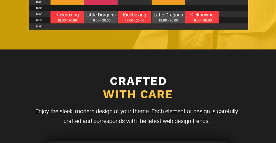 тема wordpress для боевых искусств