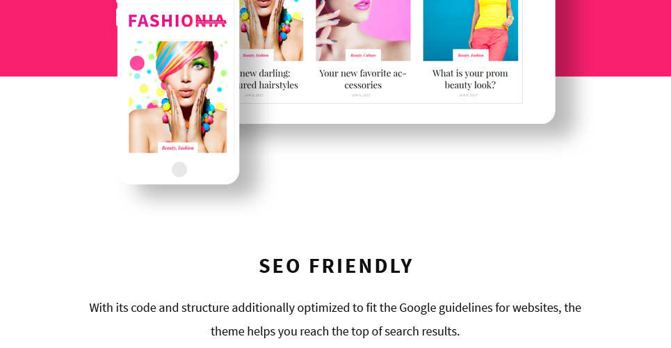 онлайн модный журнал отзывчивая тема wordpress