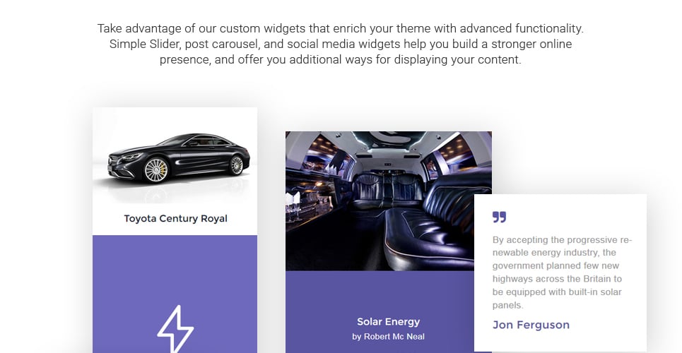 прокат лимузинов wordpress theme