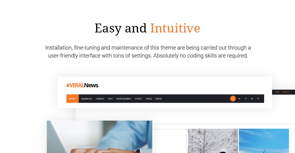 вирусный новостной портал и журнал wordpress тема