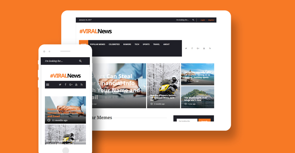 вирусный новостной портал и журнал wordpress тема
