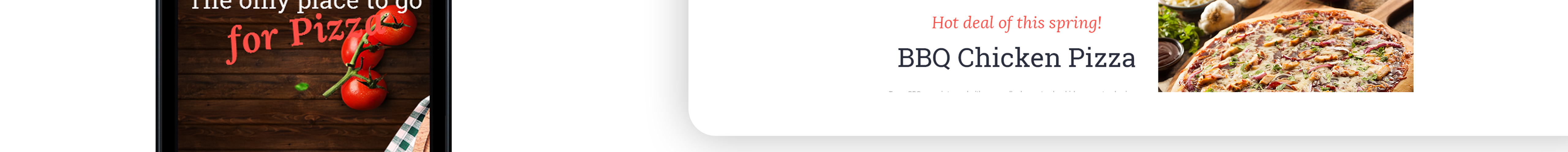 тема пиццерии prestashop