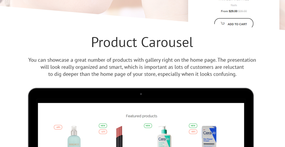 cosmetorix shopify тема
