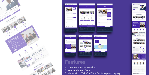 Finance Pro Website Template