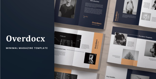 Magazine Template на тему графика