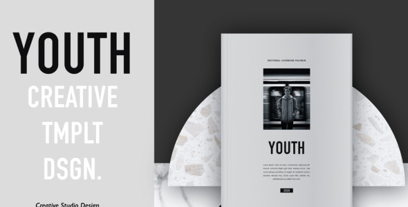 Magazine Template на тему графика