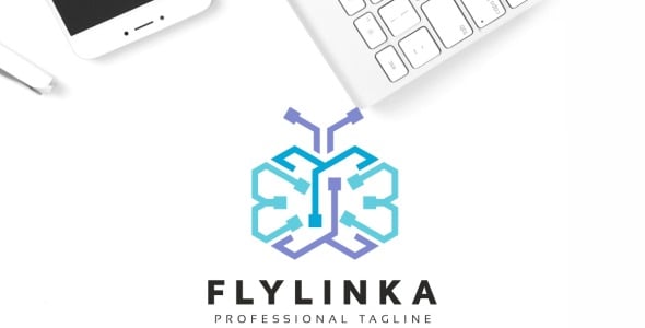 Шаблон логотипа на тему графика