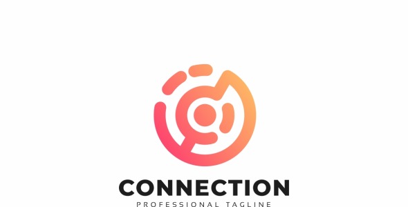 Шаблон логотипа на тему графика