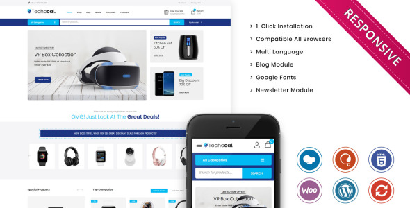 The Premium Electronic Store WooCommerce Theme
