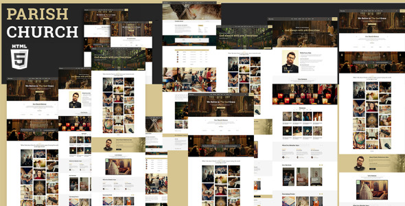 Church and Religious HTML5 Website Template