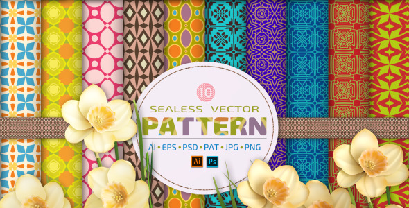 Pattern на тему графика