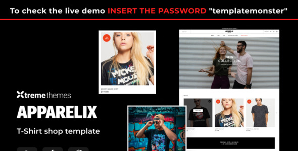 shirt Store Template Shopify Theme