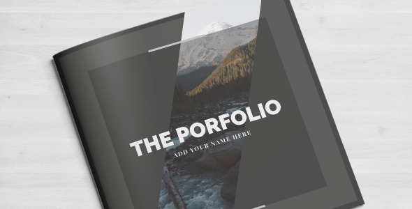 Magazine Template на тему графика