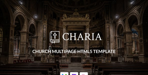 современный шаблон сайта церкви html5