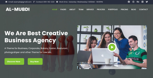 Multipurpose Website Template