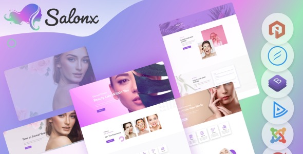 Spa &amp; Salon Joomla Template