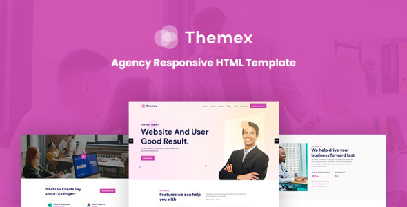 Agency HTML5 Responsive Website Template
