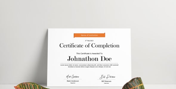 Certificate Templates