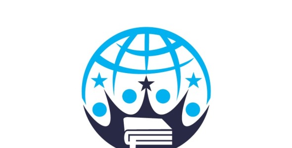 Шаблон логотипа на тему графика