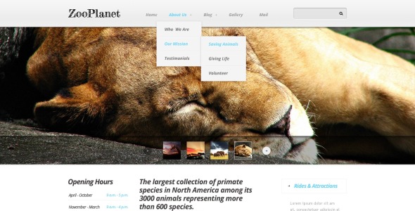 шаблон zoo drupal