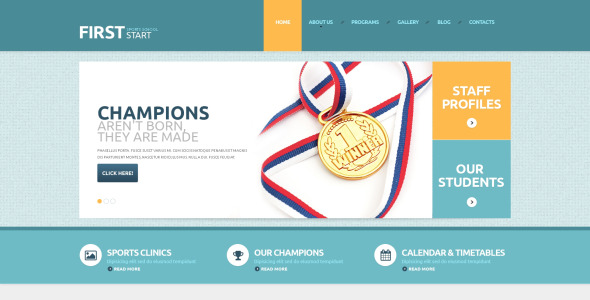 спортивная адаптивная тема wordpress