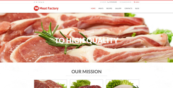польза для здоровья мясной темы wordpress