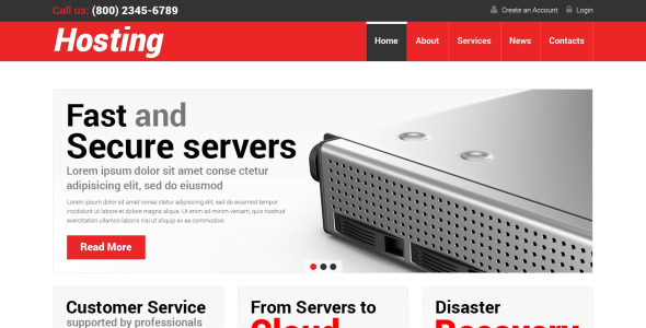 хостинг адаптивной темы wordpress