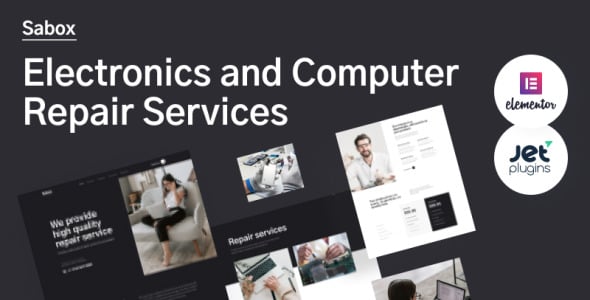 ремонт электроники и компьютеров wordpress theme