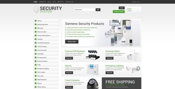 безопасность отзывчивая тема shopify