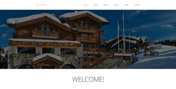 отели и мотели joomla шаблон