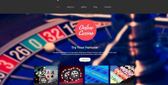 онлайн казино moto cms html шаблон