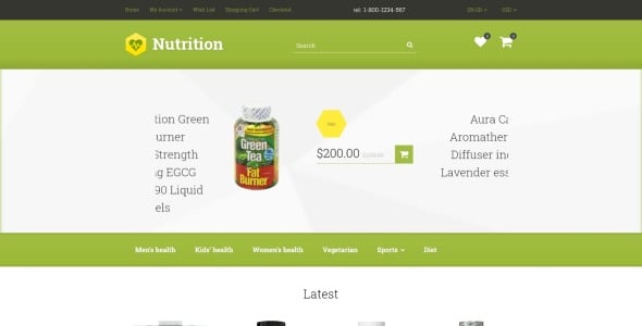 дополнения шаблон opencart
