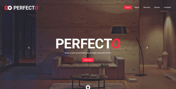 шаблон сайта perfecto