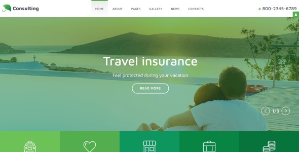 консалтинг и финансы шаблон joomla