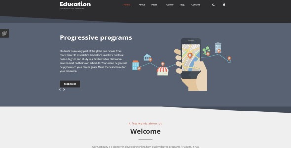 шаблон education joomla