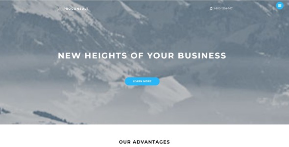 шаблон proconsult joomla