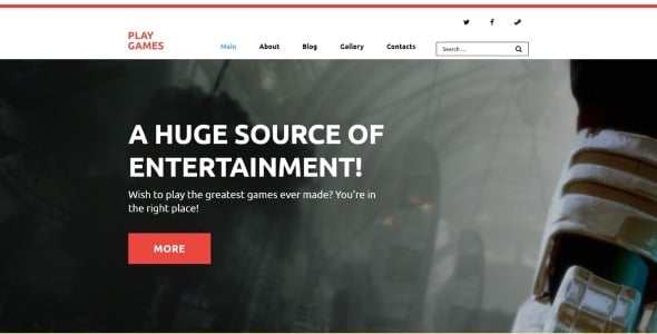 играть в игры wordpress тема