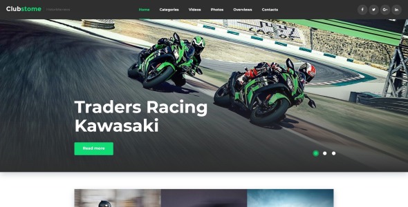 спортивная гоночная тема wordpress