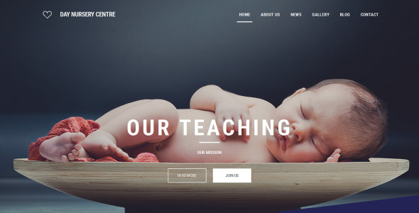 шаблон babysitter moto cms 3