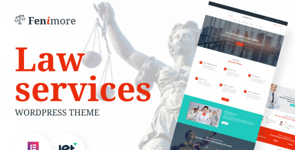 юридическая фирма wordpress тема