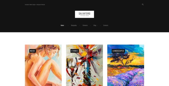 тема wordpress salvatoro