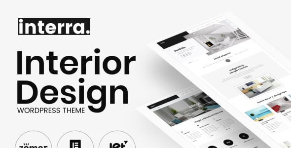 портфолио дизайнера интерьера wordpress тема