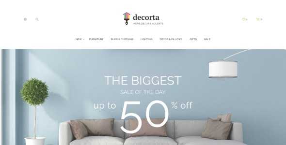 home decor отзывчивый шаблон opencart