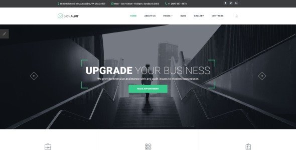 финансы отзывчивый шаблон joomla