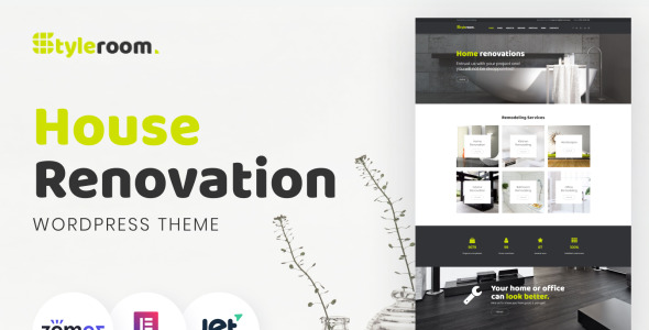 ремонт дома отзывчивая тема wordpress