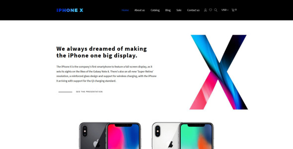 тема apple store shopify