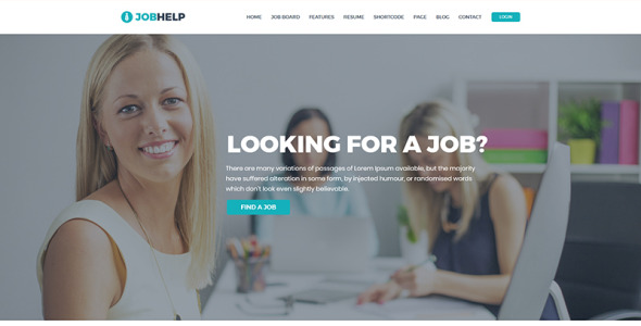 шаблон сайта job board