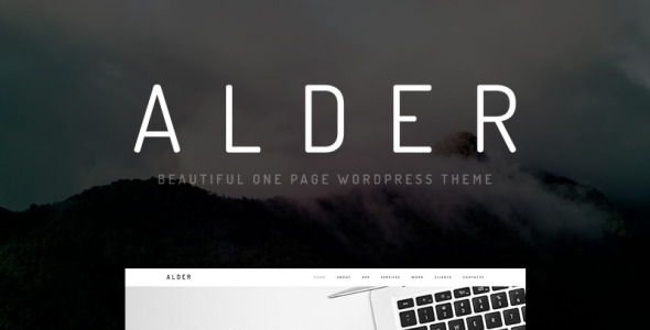 современная тема onepage wordpress