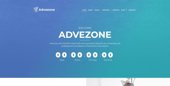 тема wordpress для финансового консультанта
